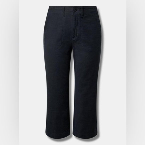 torrid Pants - Torrid Black Lace-Up Back Utility Pant